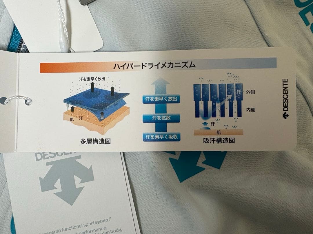 【新品】DESCENTEセットアップ S