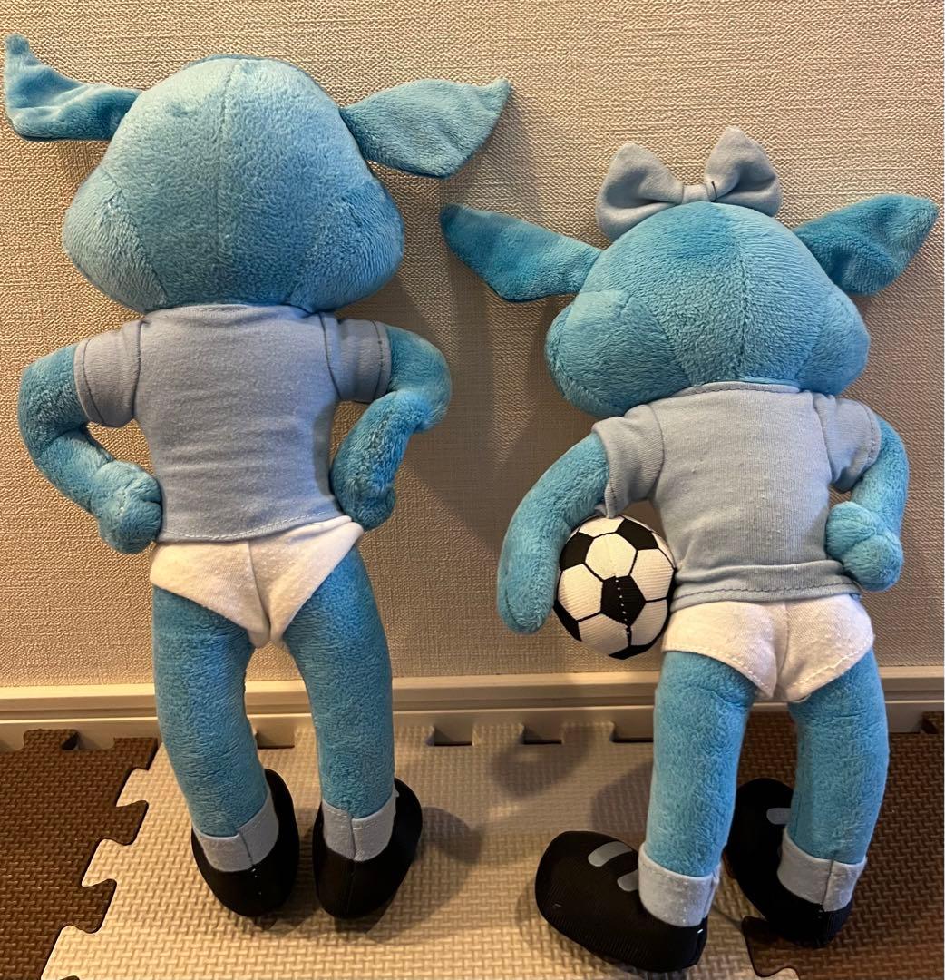 【Manchester City FC】ムーンチェスター＆ムーンビームぬいぐるみ