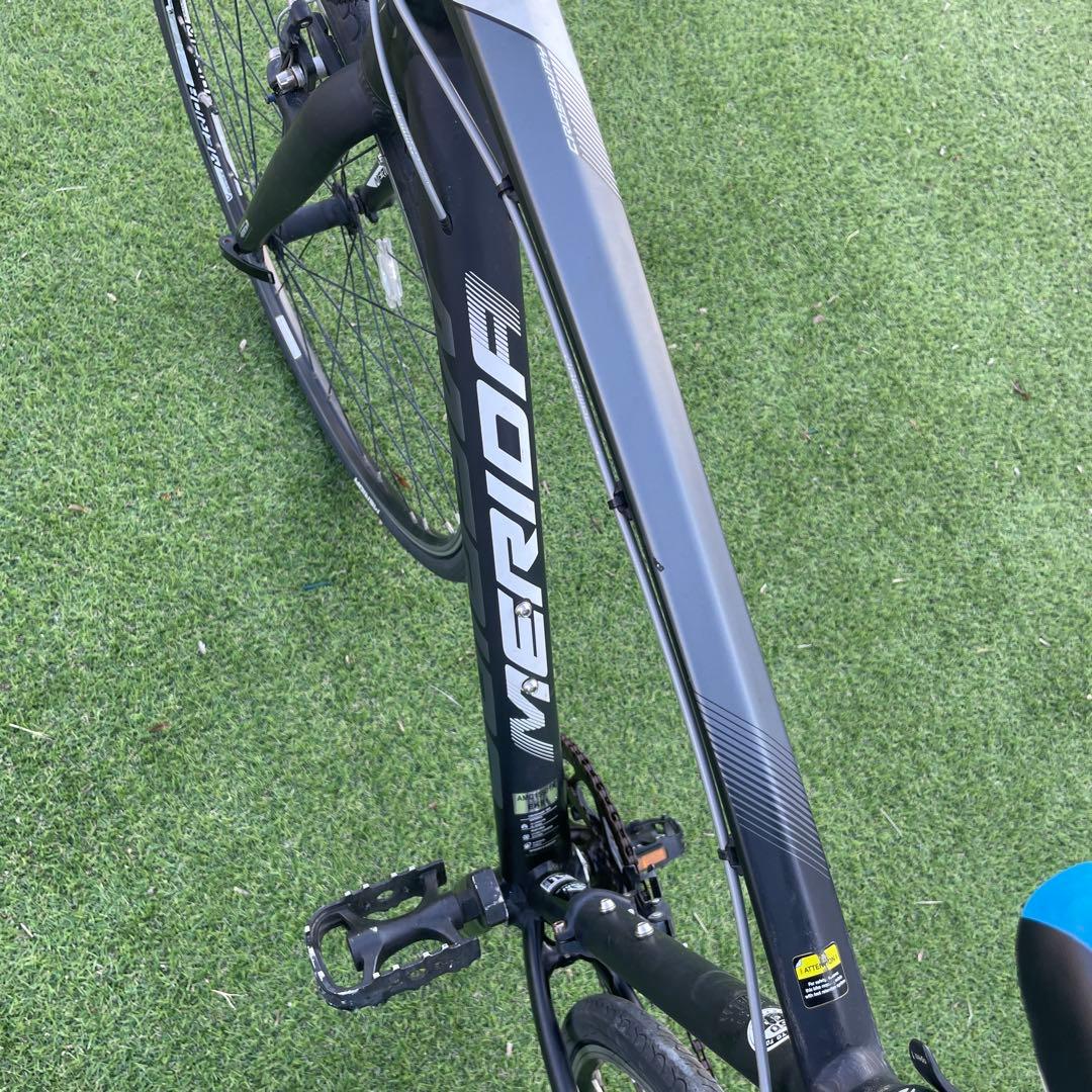 クロスバイクMERIDA マッドブラックCROSSWAY150あさひ限定モデル