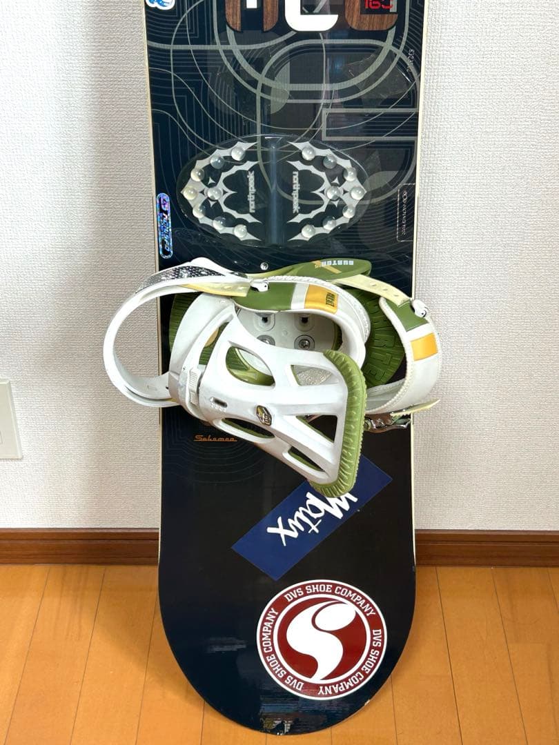 【美品】SALOMON サロモン スノーボード板160cm スノーボードセット