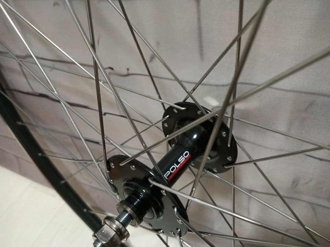 ピスト 競輪 700C 前後ホイール 車輪　AREXRIMS CX24 新品