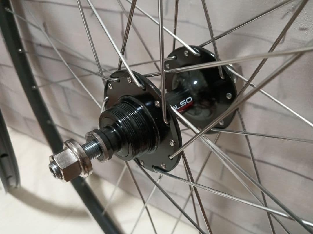 ピスト 競輪 700C 前後ホイール 車輪　AREXRIMS CX24 新品
