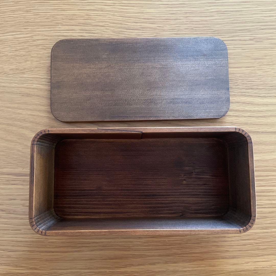 希少 木製 うるしの弁当箱 杉の木クラフト 溝口伸弥