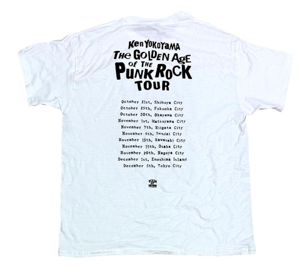 新品KEN YOKOYAMA横山 健『GAOPR』Ｔシャツ白L ハイスタンダード