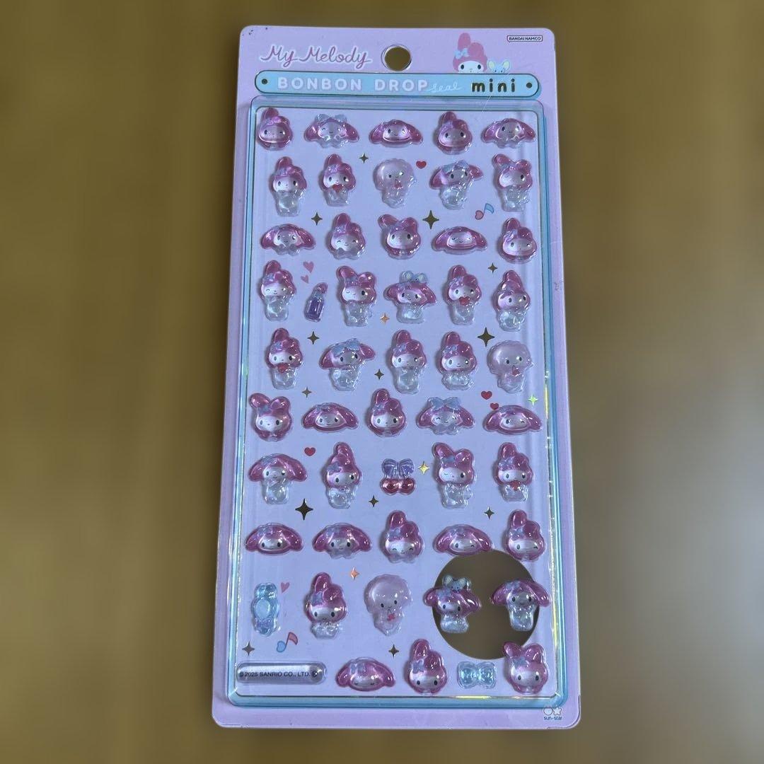 ボンボンドロップシール ミニ サンリオ ディズニー 10個セット キティ 正規品