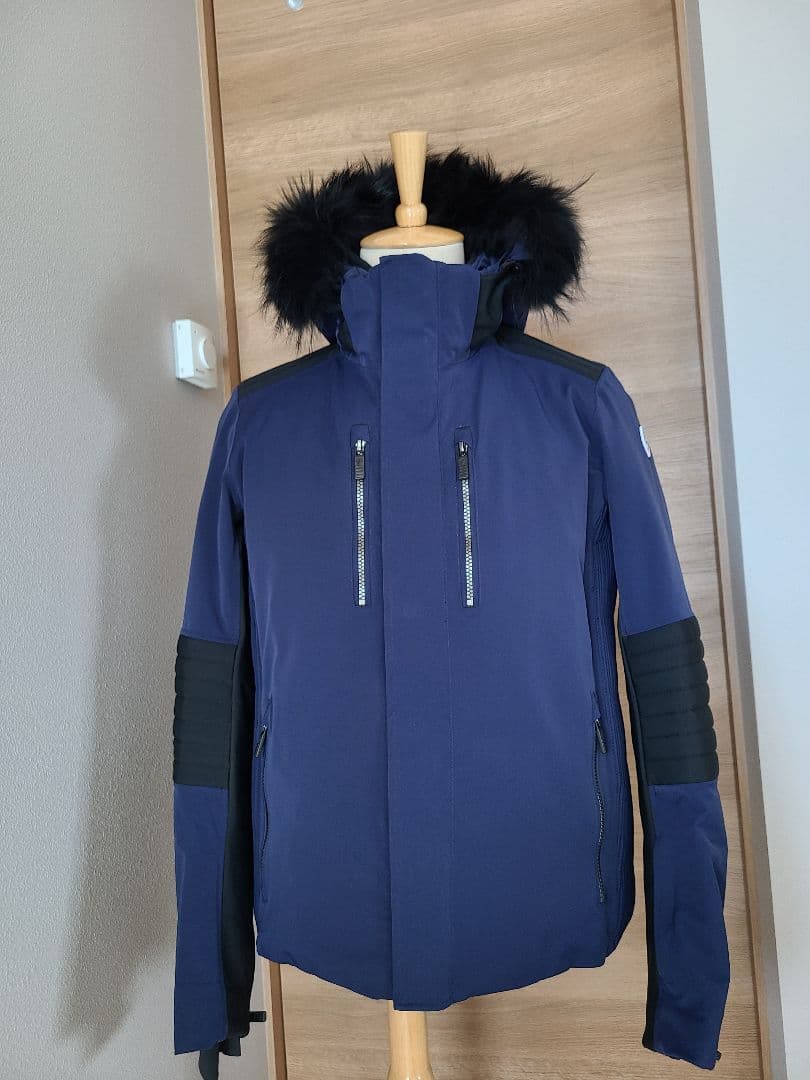 フザルプ ネイビー ウェア ファー付きフード 暖かさ別次元 希少品 着用数回
