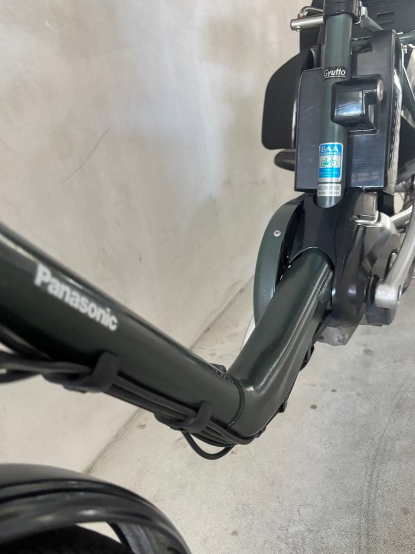 パナソニック　20インチ　電動自転車　ギュット　子供乗せ