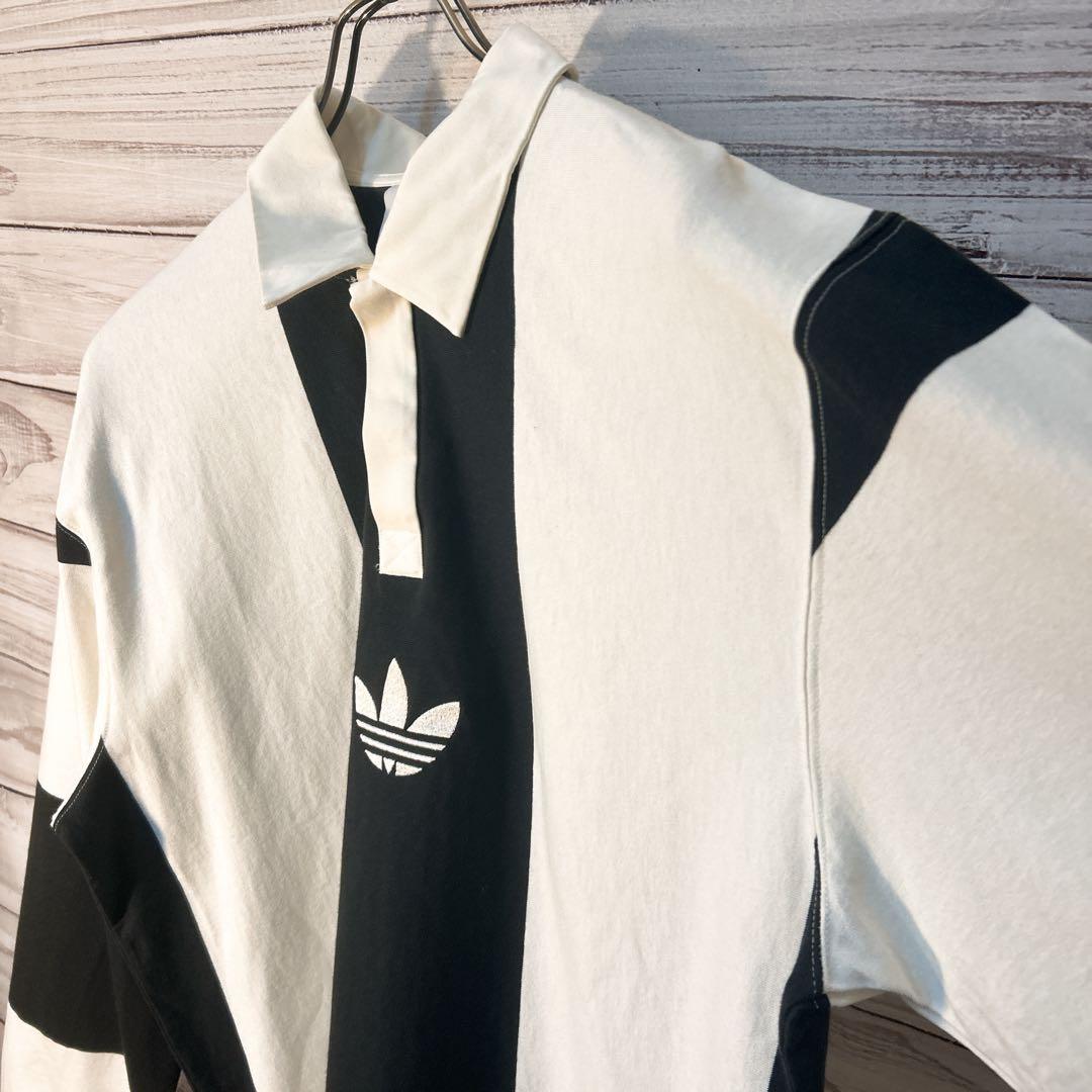 《タグ付き》adidas originals HACK RUGBY ラガーシャツ
