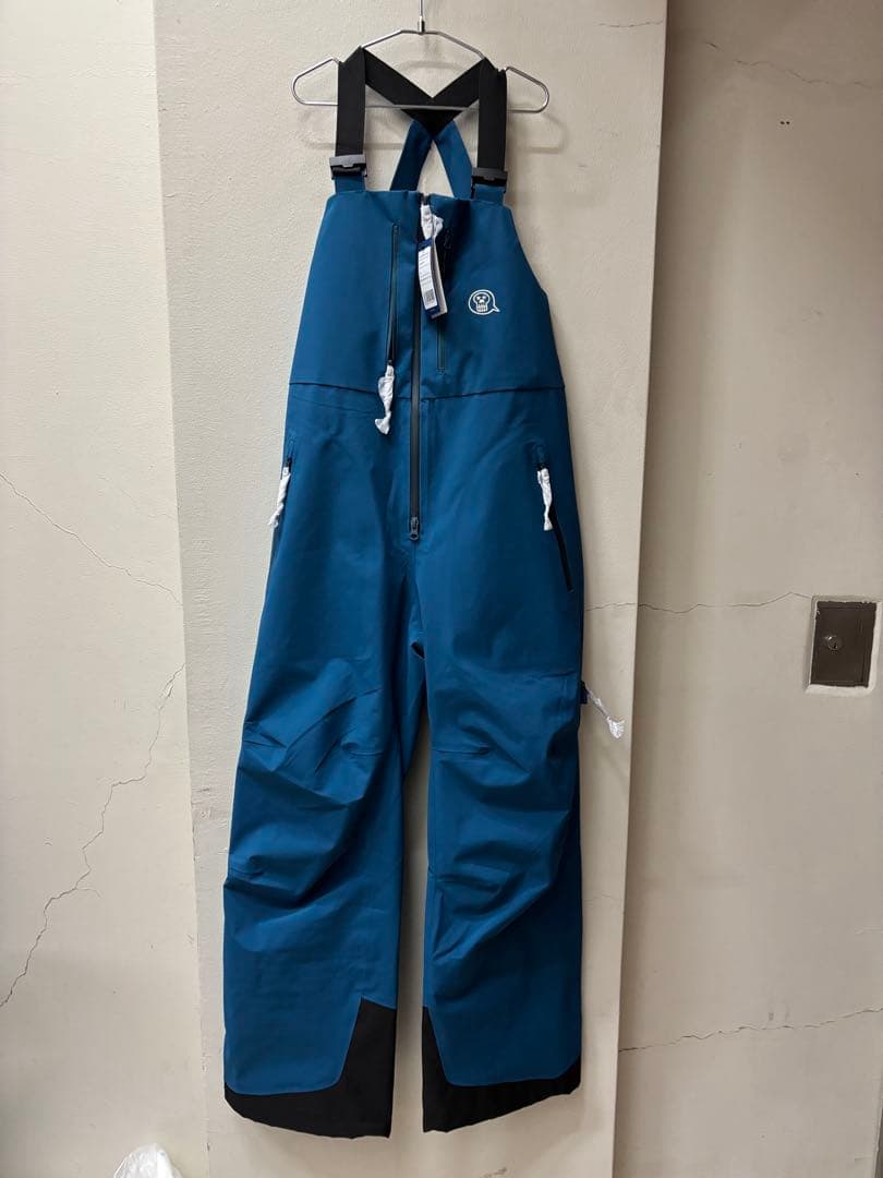 unfudgeスノーボードPEEPビブパンツ NAVY Lサイズ