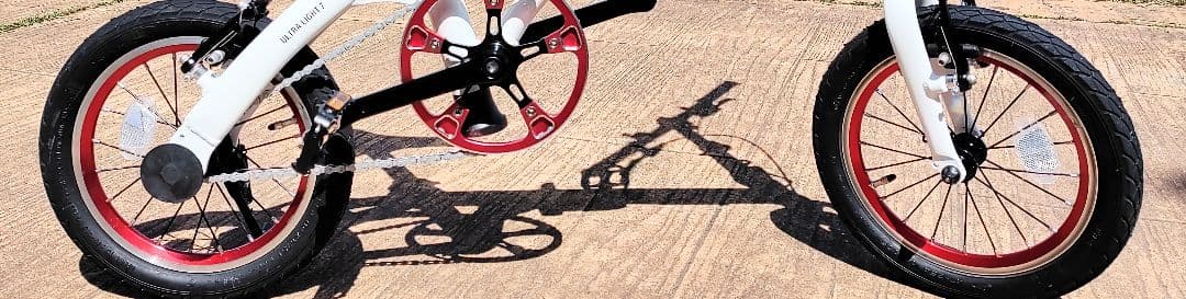 「美品」ルノー軽量折りたたみ自転車
