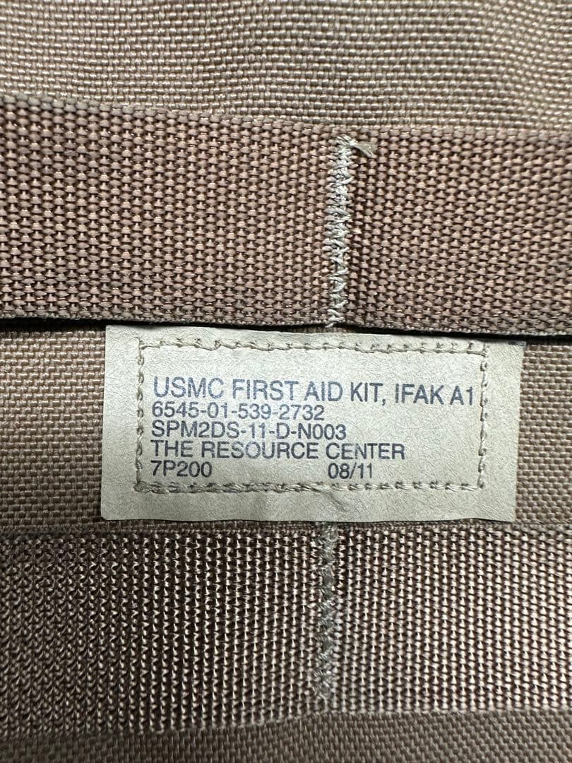 海兵隊 実物 USMC 官給品 IFAK セット