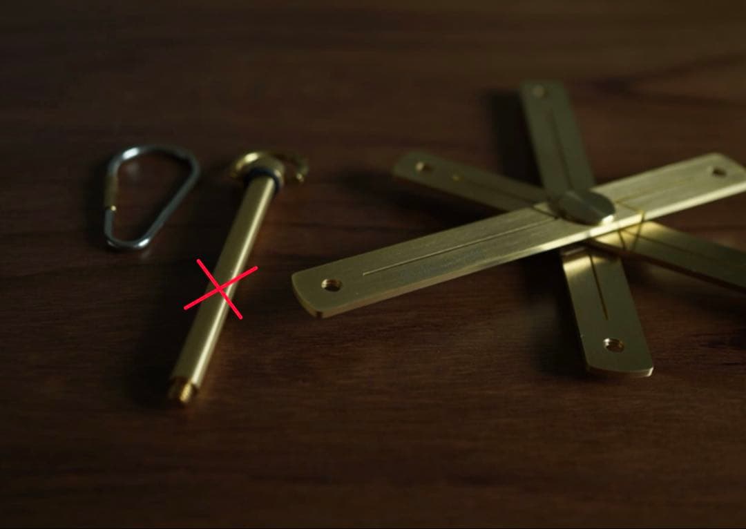 ノデルデザイン 新品 3ndelier blade(Brass ver)