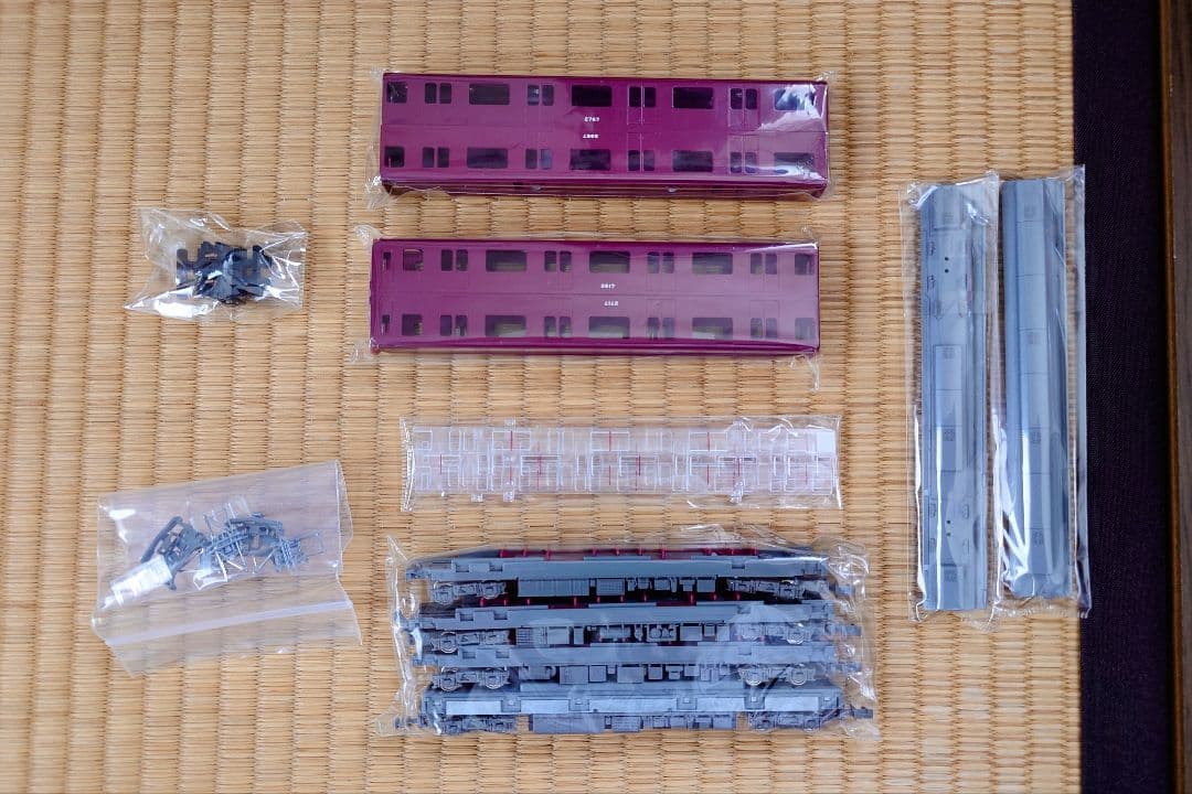 グリーンマックス 近鉄2610系 4両編成(動力付き)塗装済キット