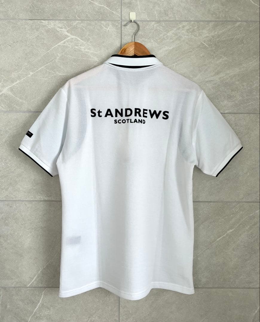 新品タグつき St ANDREWS セントアンドリュース　ポロシャツ LL