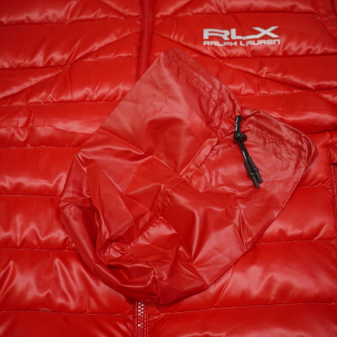 新品 RLX ラルフローレン XXL ダウンベスト PERTEX 撥水 レッド