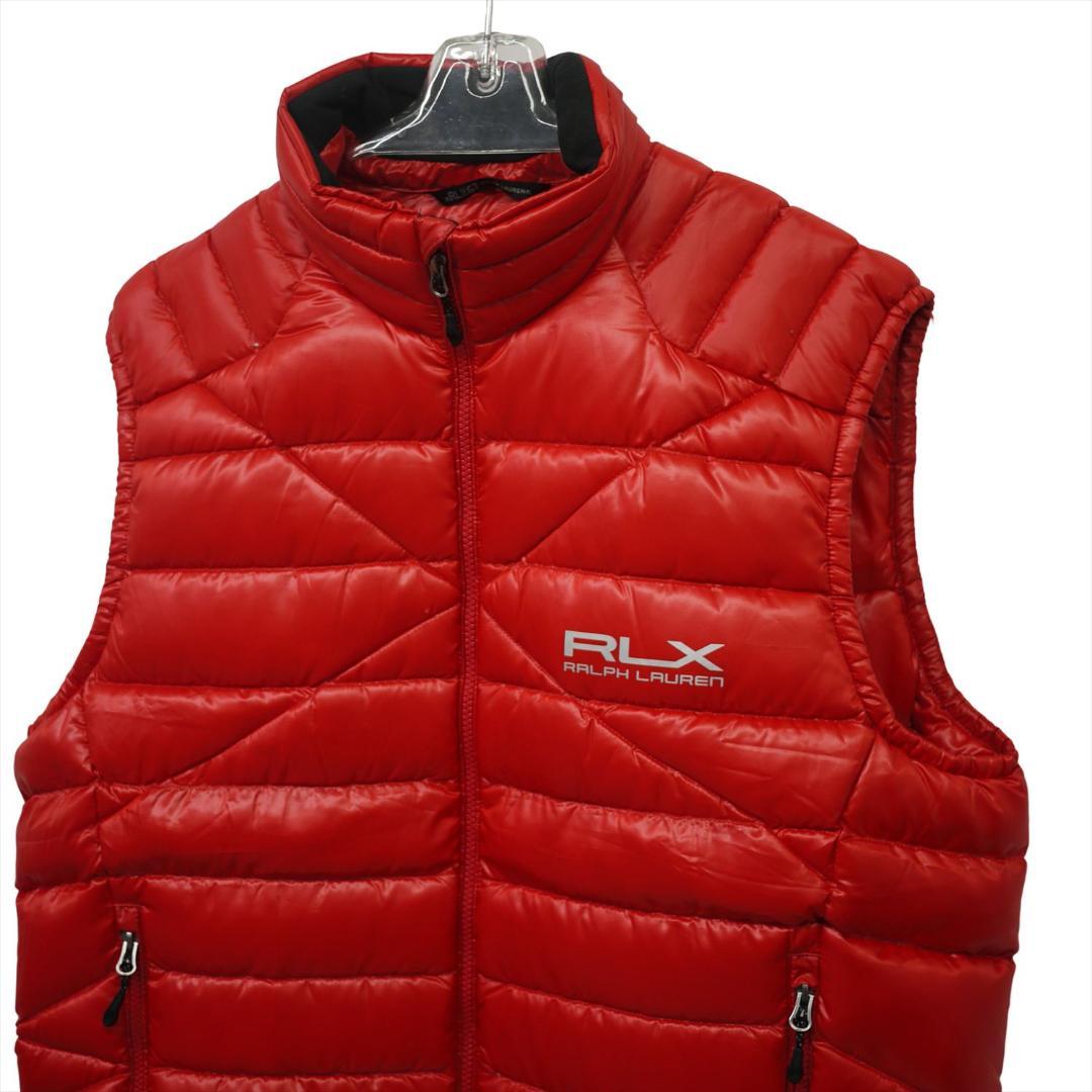 新品 RLX ラルフローレン XXL ダウンベスト PERTEX 撥水 レッド