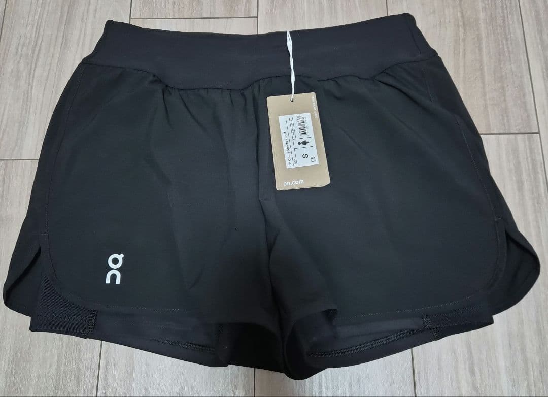 On 3インチコートショーツ2イン1 レディース テニス ショートパンツ