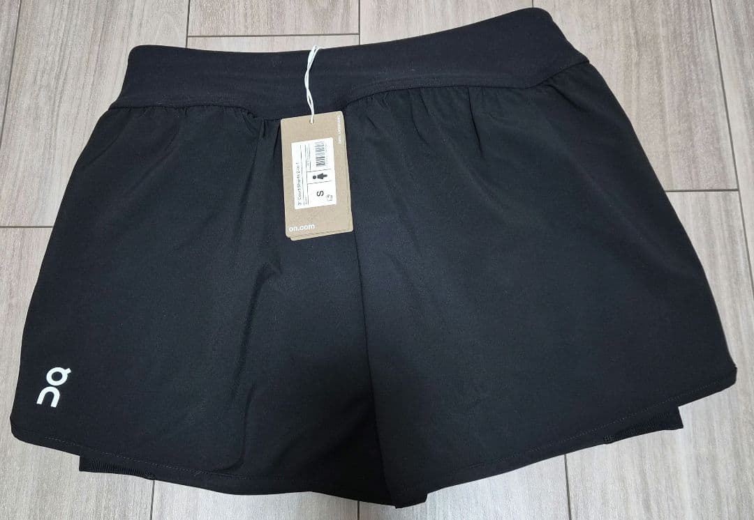 On 3インチコートショーツ2イン1 レディース テニス ショートパンツ