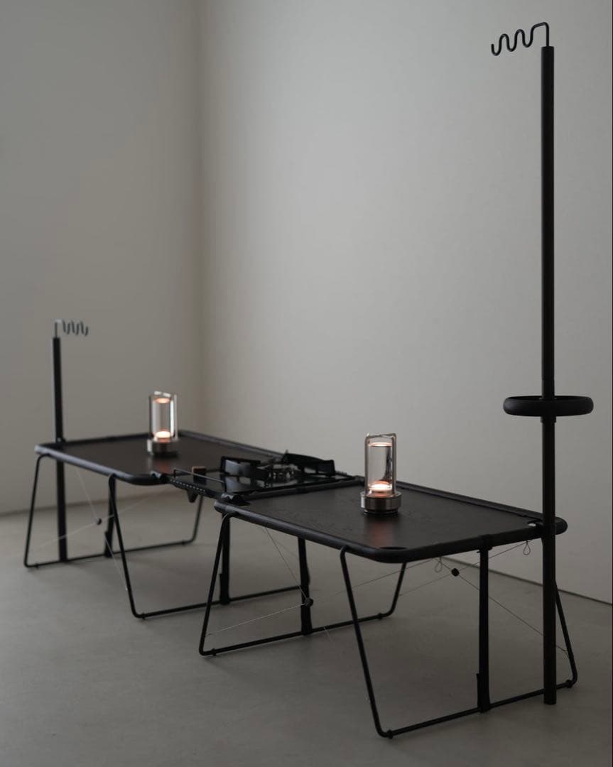 hxo design モジュラーテーブル Black AL Edition