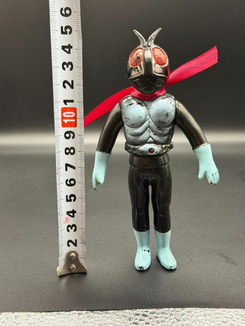 【希少・当時物】旧バンダイ 仮面ライダー ソフビ フィギュア ミドルサイズ
