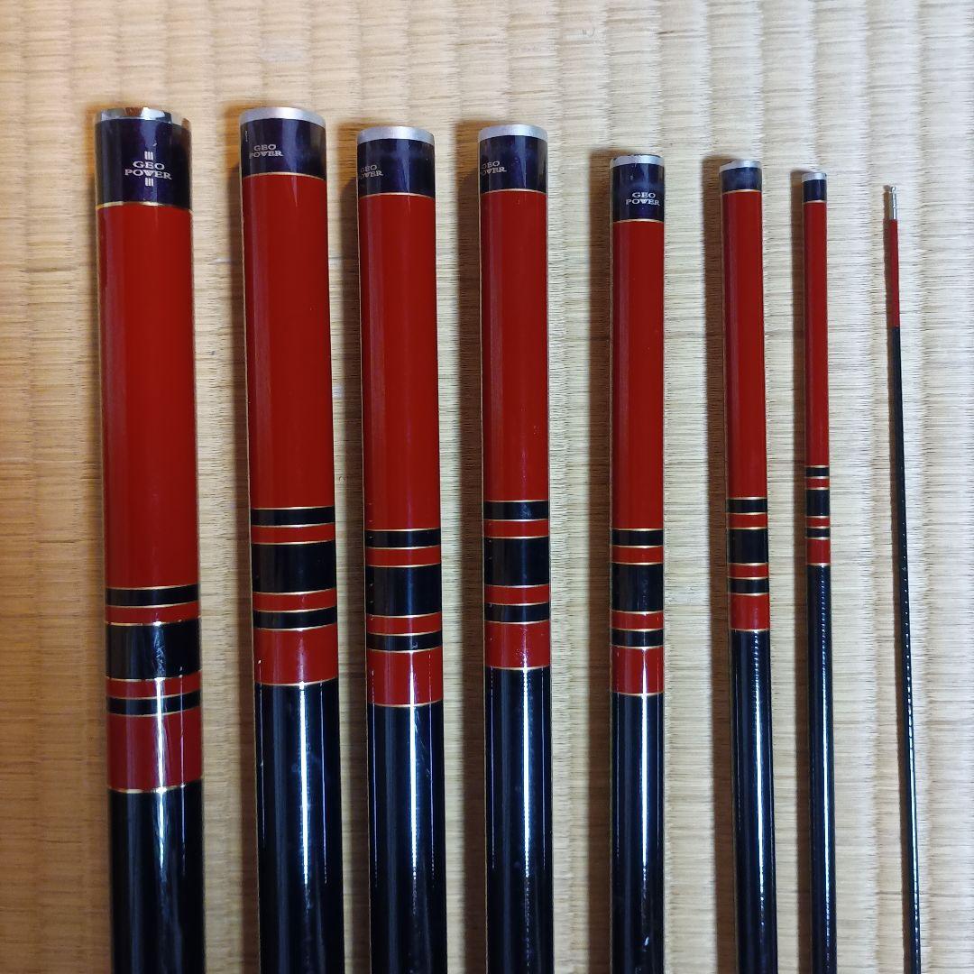 がまかつ　GEOPOWER 引抜荒瀬95 がま鮎　渓流竿