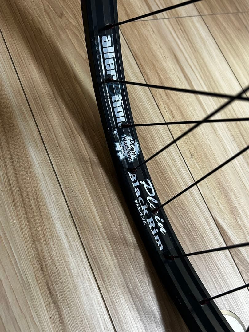 Alienation Black Rim 26 インチフロント完組ホイール