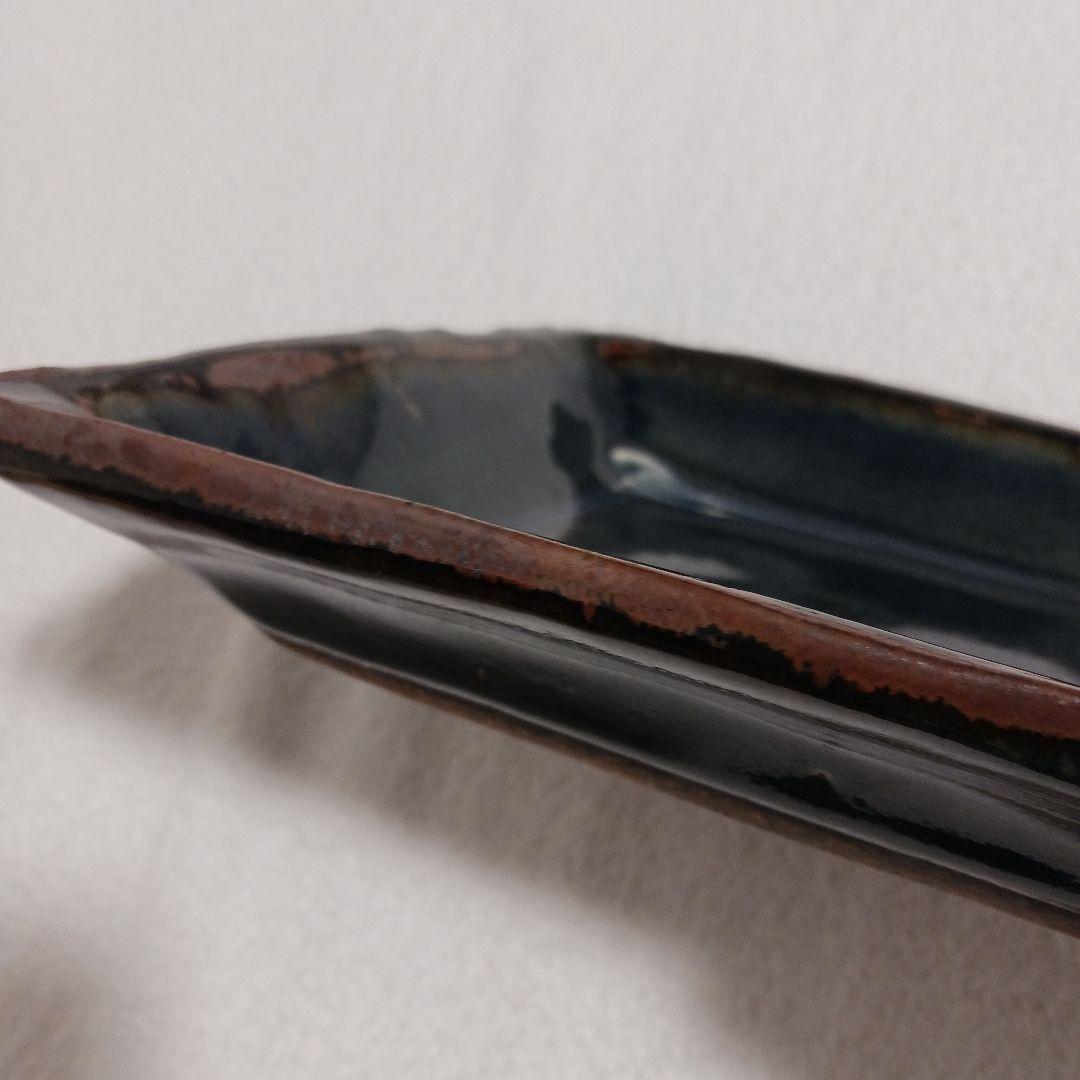 温泉津焼　森山窯　角皿