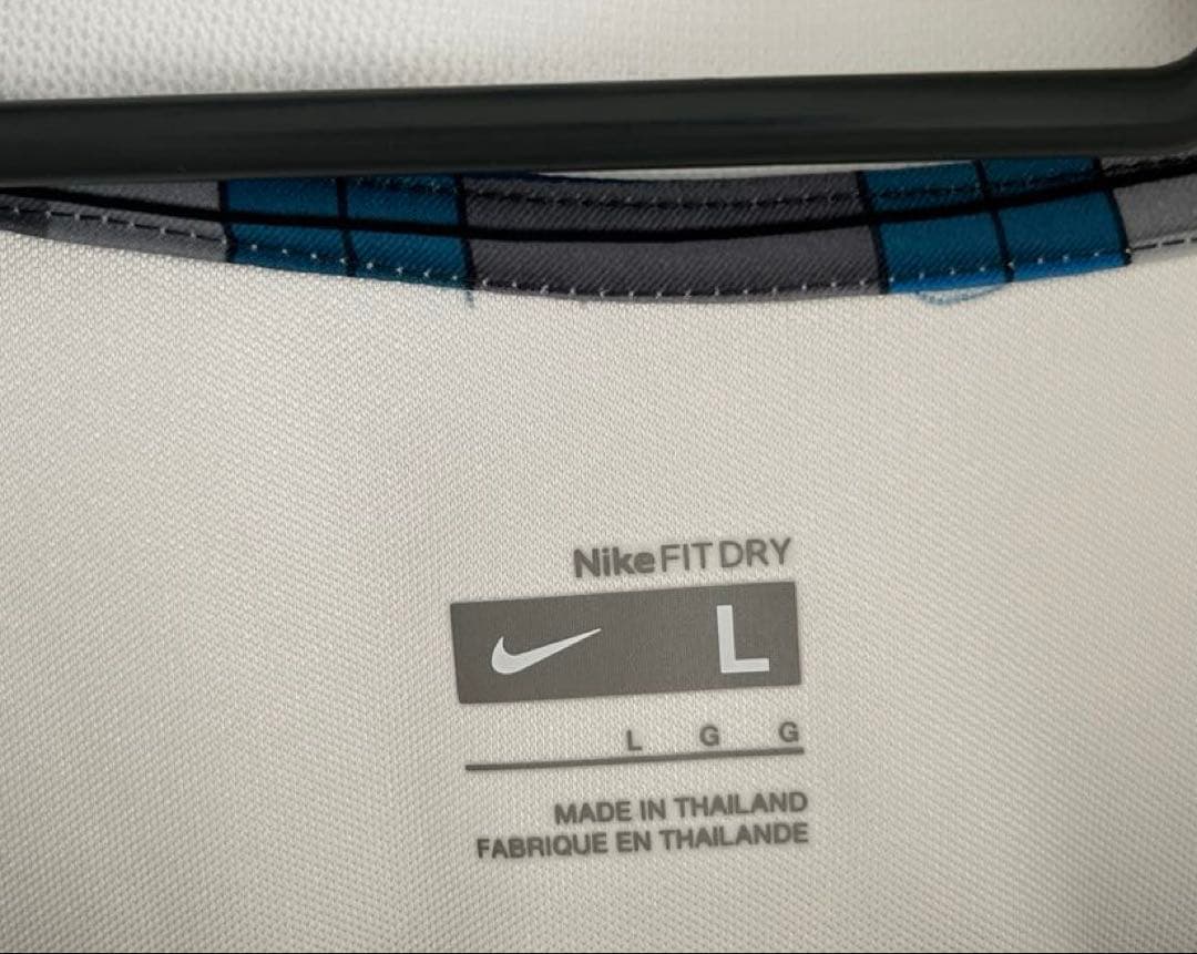 NIKE ナイキ　テニス　ジャケット 白　US:L フェデラー