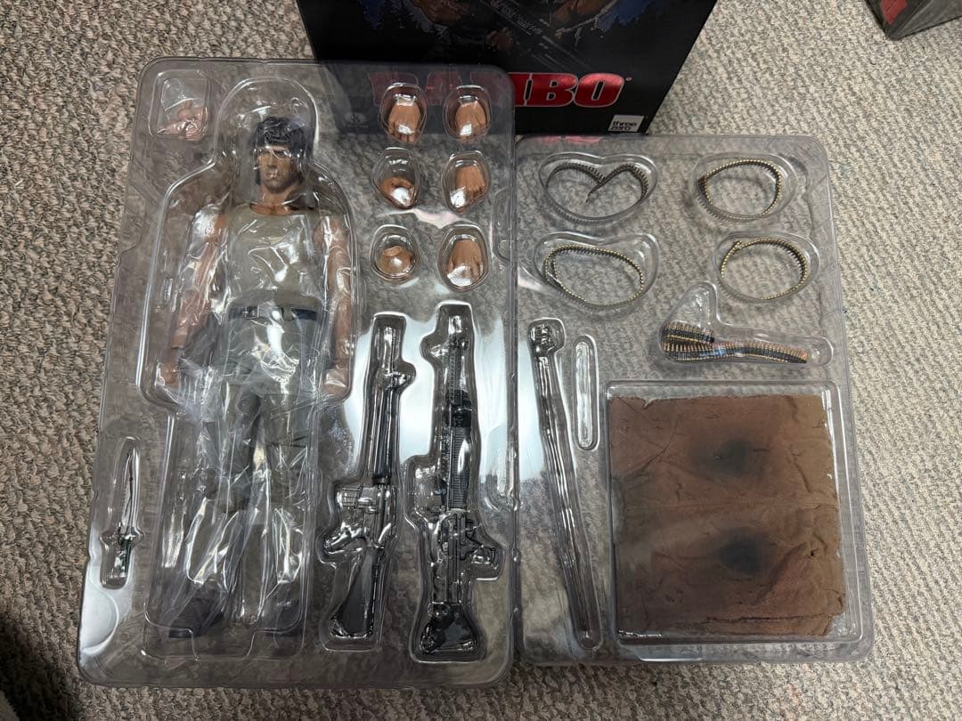 three zero 1/6 ランボー フィギュア