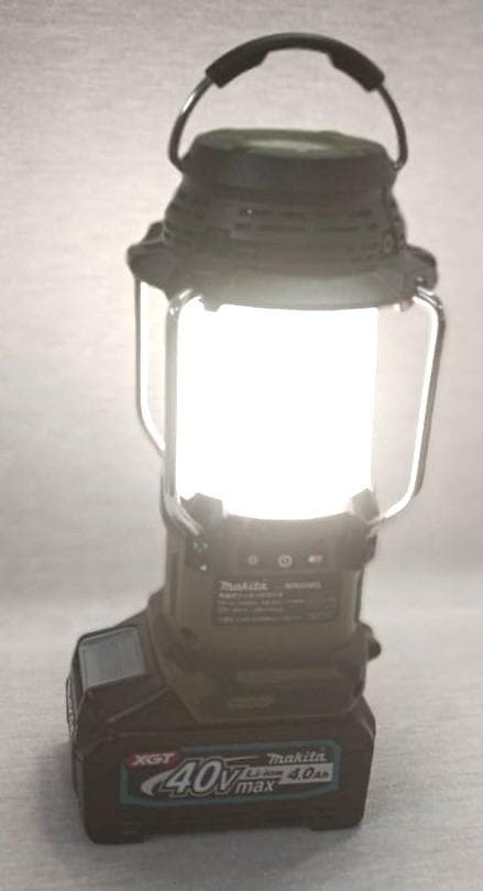 マキタ 40V ランタン付 ラジオ MR008GZO 災害用 キャンプ