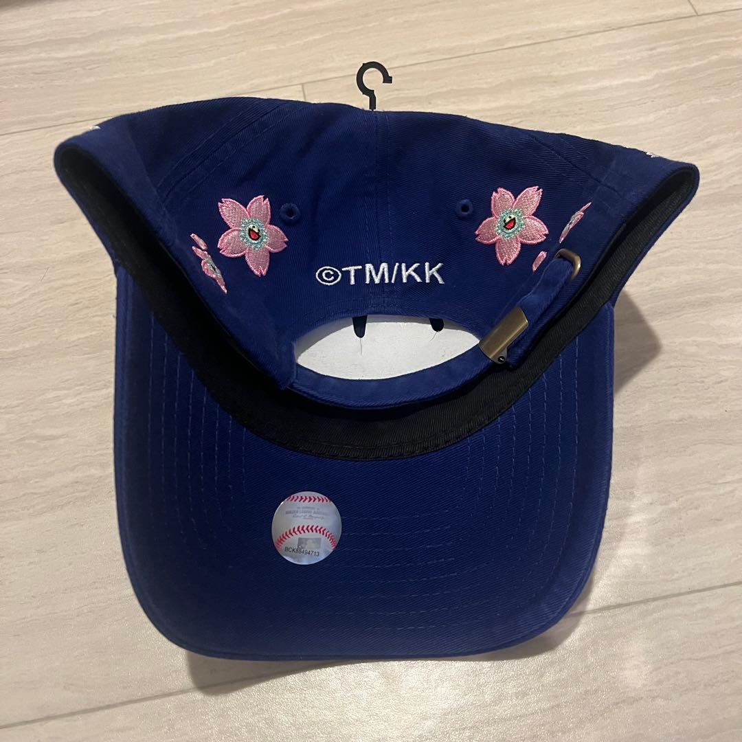 村上隆 x ドジャース new era 9 twenty キャップ 青
