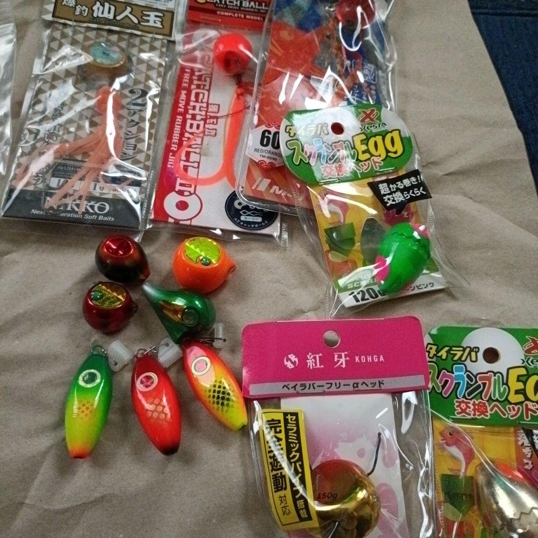タイラバ　ヘッド　オモリ　TG　ビンビンスイッチ