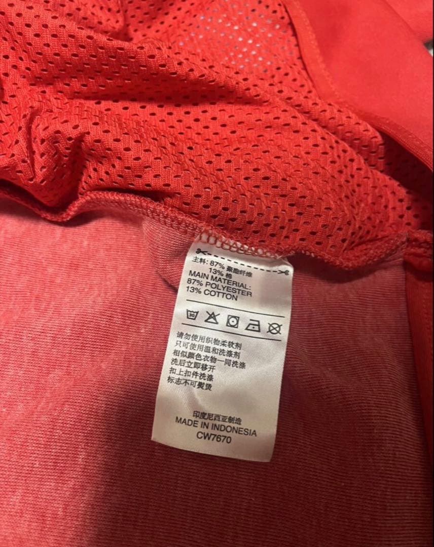 adidas アディダス マンチェスターユナイテッド トラックジャケット レッド