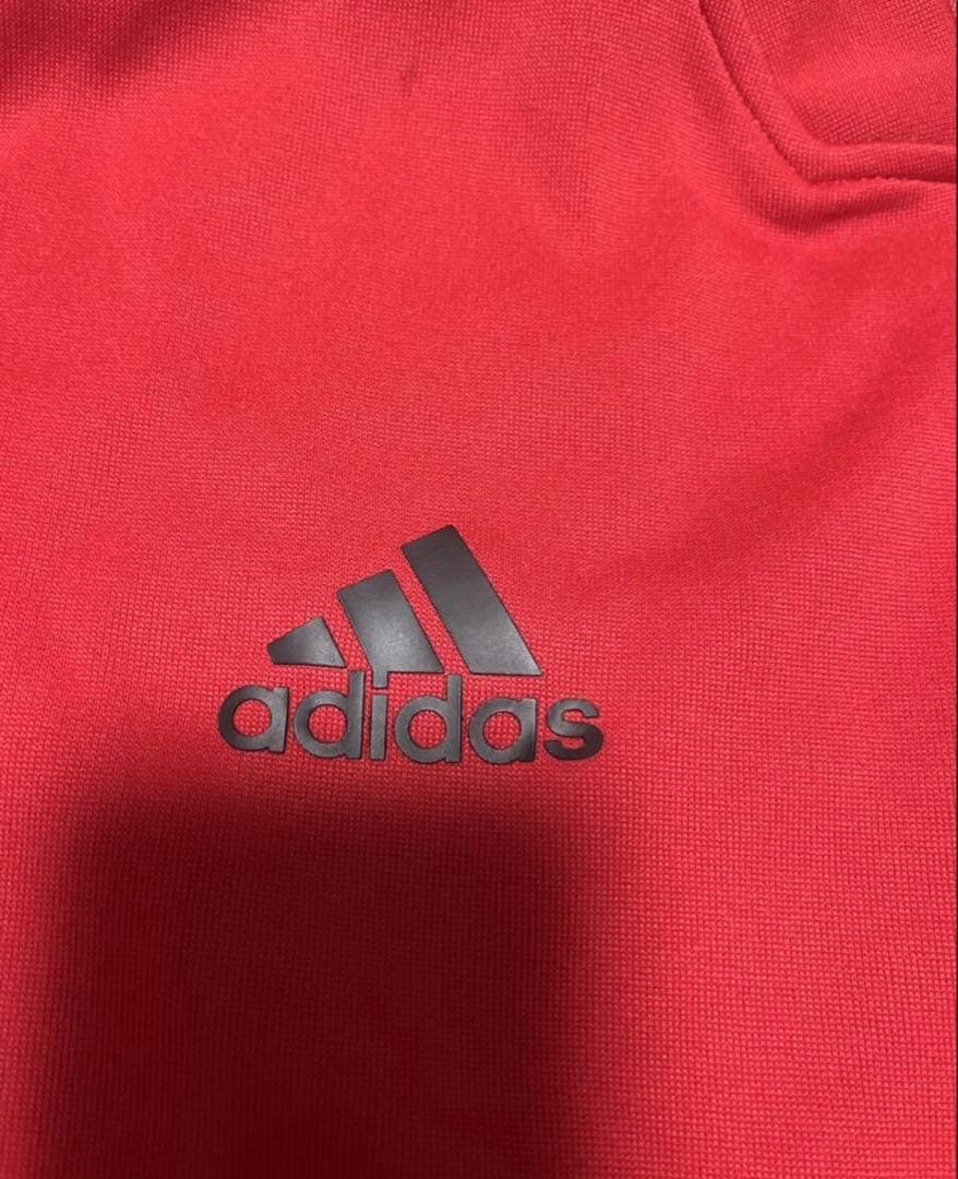 adidas アディダス マンチェスターユナイテッド トラックジャケット レッド