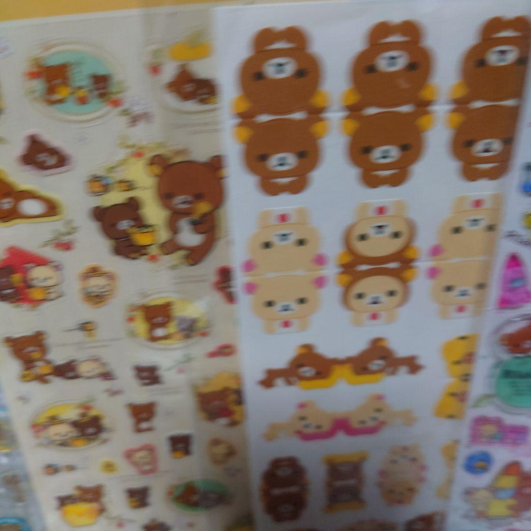 平成当時物 サンエックス リラックマ シール まとめ売り