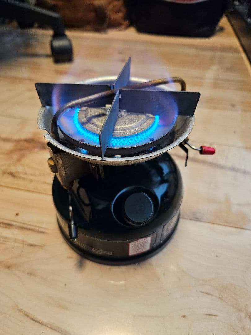 コールマン　508 2レバー　ストーブ　ツーレバー　シングルバーナー