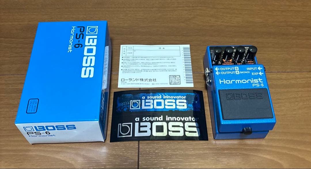 BOSS PS-6 ハーモニスト　純正アダプターセット