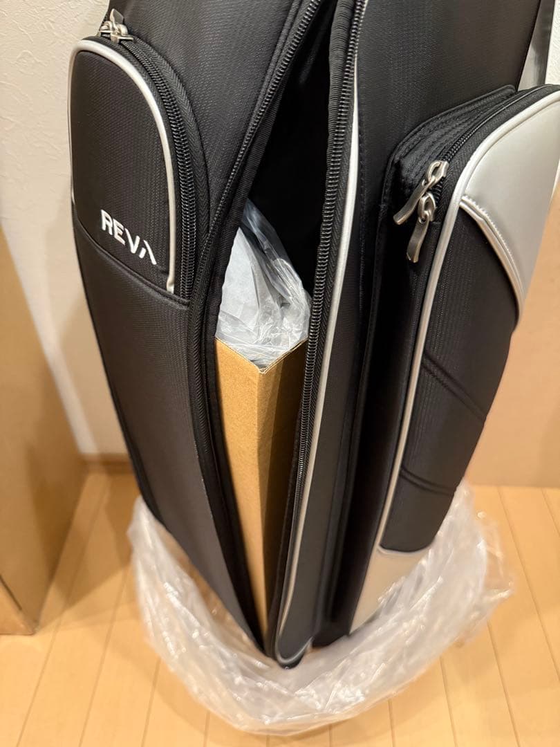 REVA ブラック ゴルフバッグ