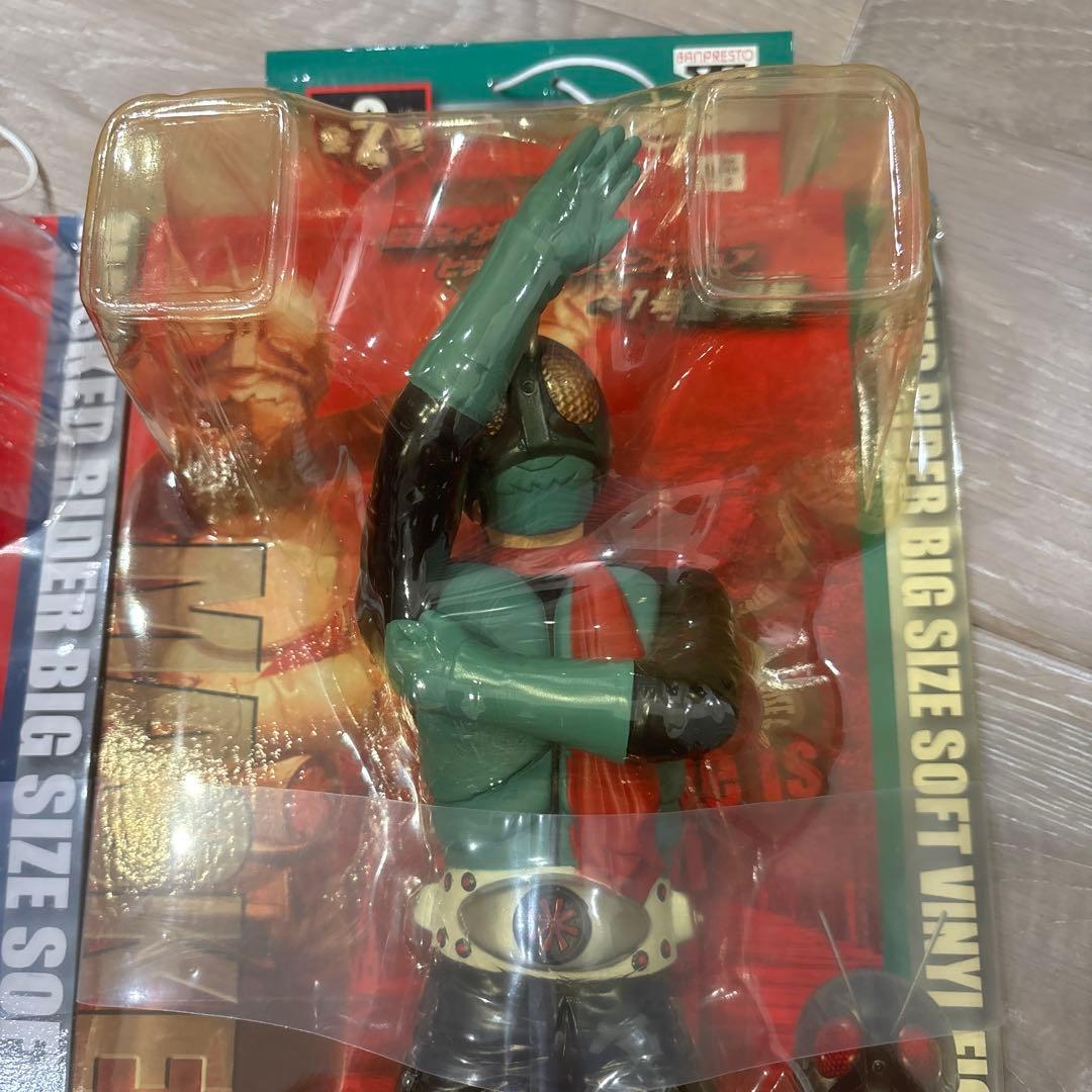 仮面ライダー　Masked Rider 1 & 2 ビッグサイズフィギュアセット