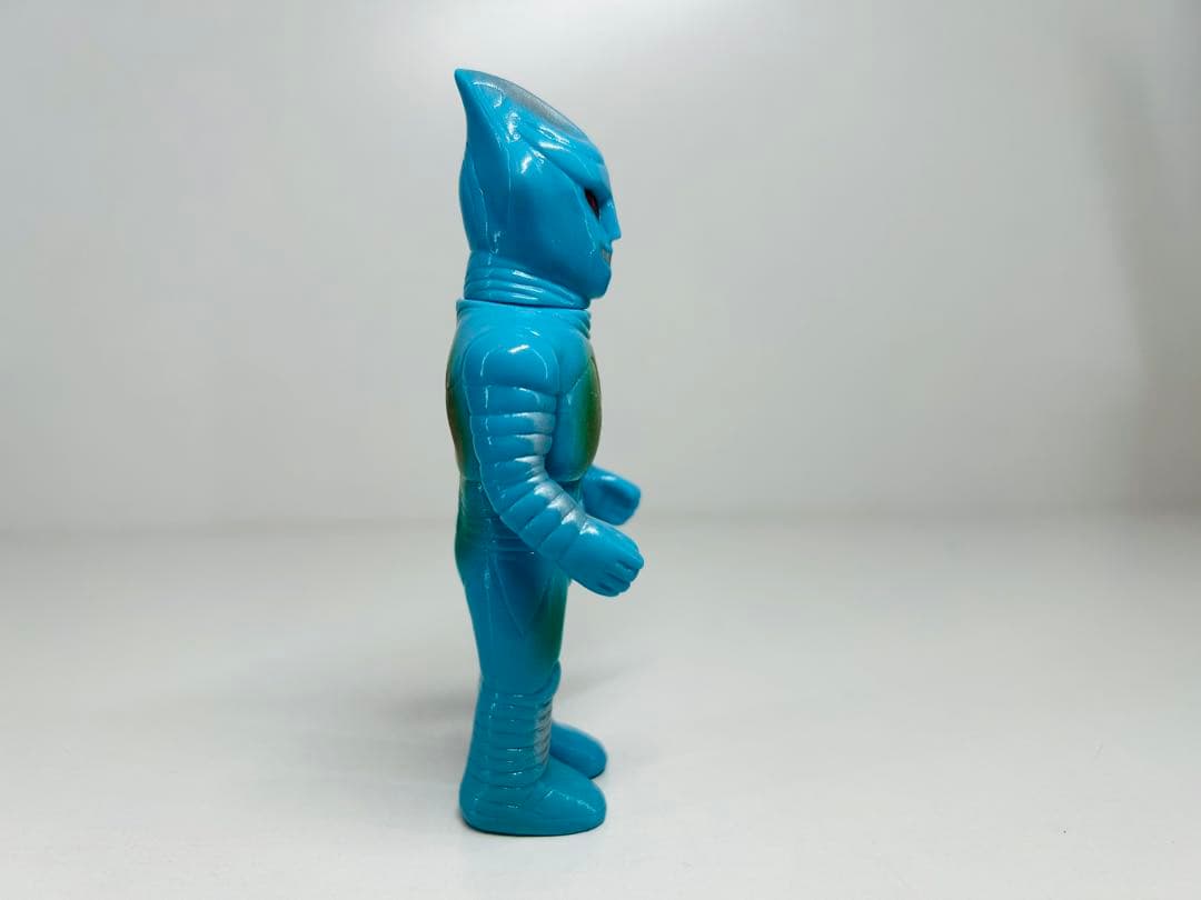 マーミット　ジェットジャッカー　ミニソフビ 特撮　水色成型　ロボット