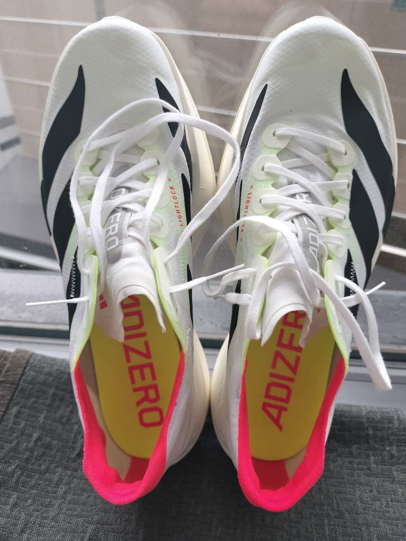 【27.0cm＊走行距離18km】adidas アディゼロ アディオスプロ4