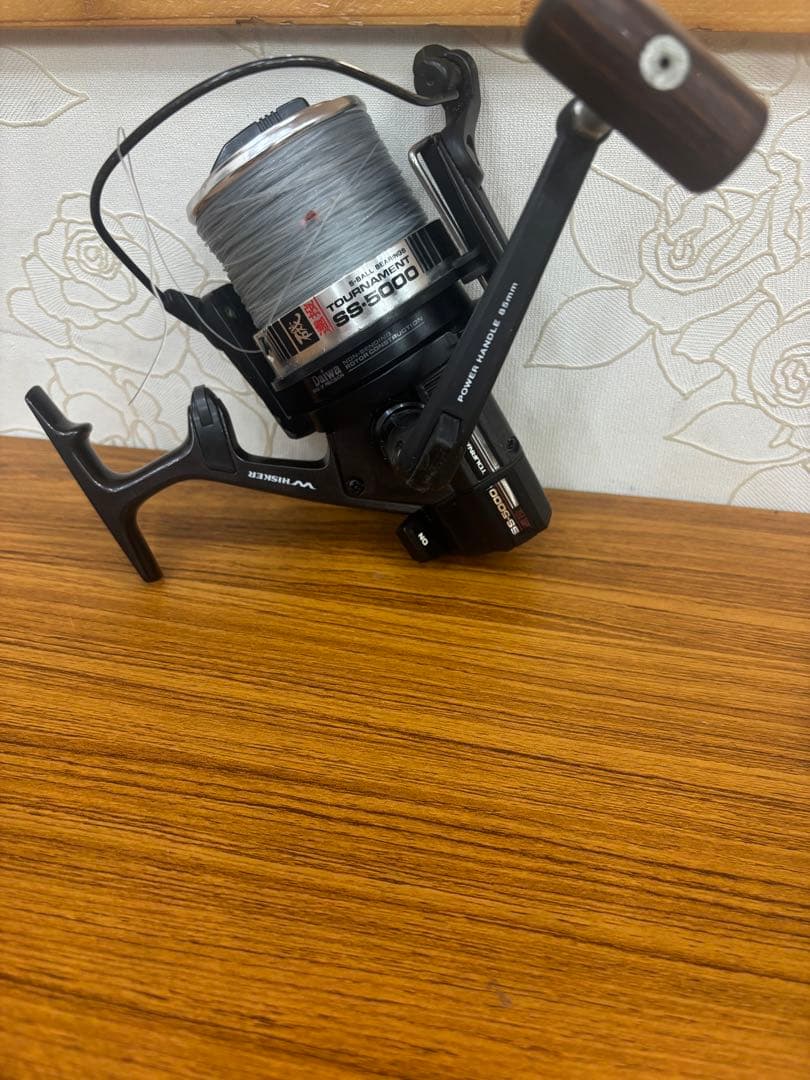 ヴィンテージ木製ハンドルDaiwa TONRNAMENT磯　SS-5000遠投