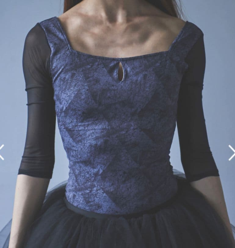 stina レオタード type U ballerina sumi core