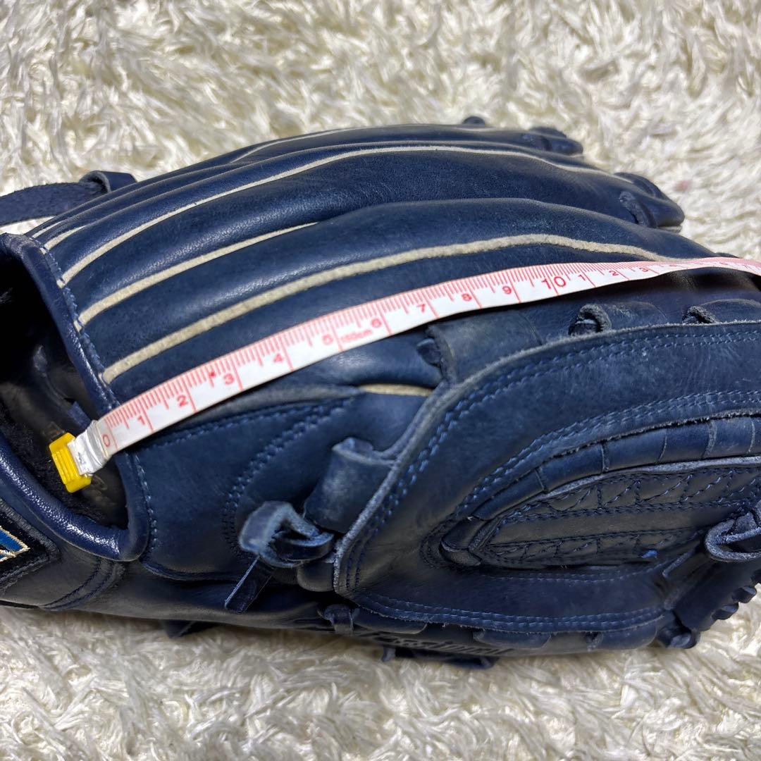 MIZUNO ミズノ ビッグM 軟式グローブ 一般 投手用 和田モデル ネイビー
