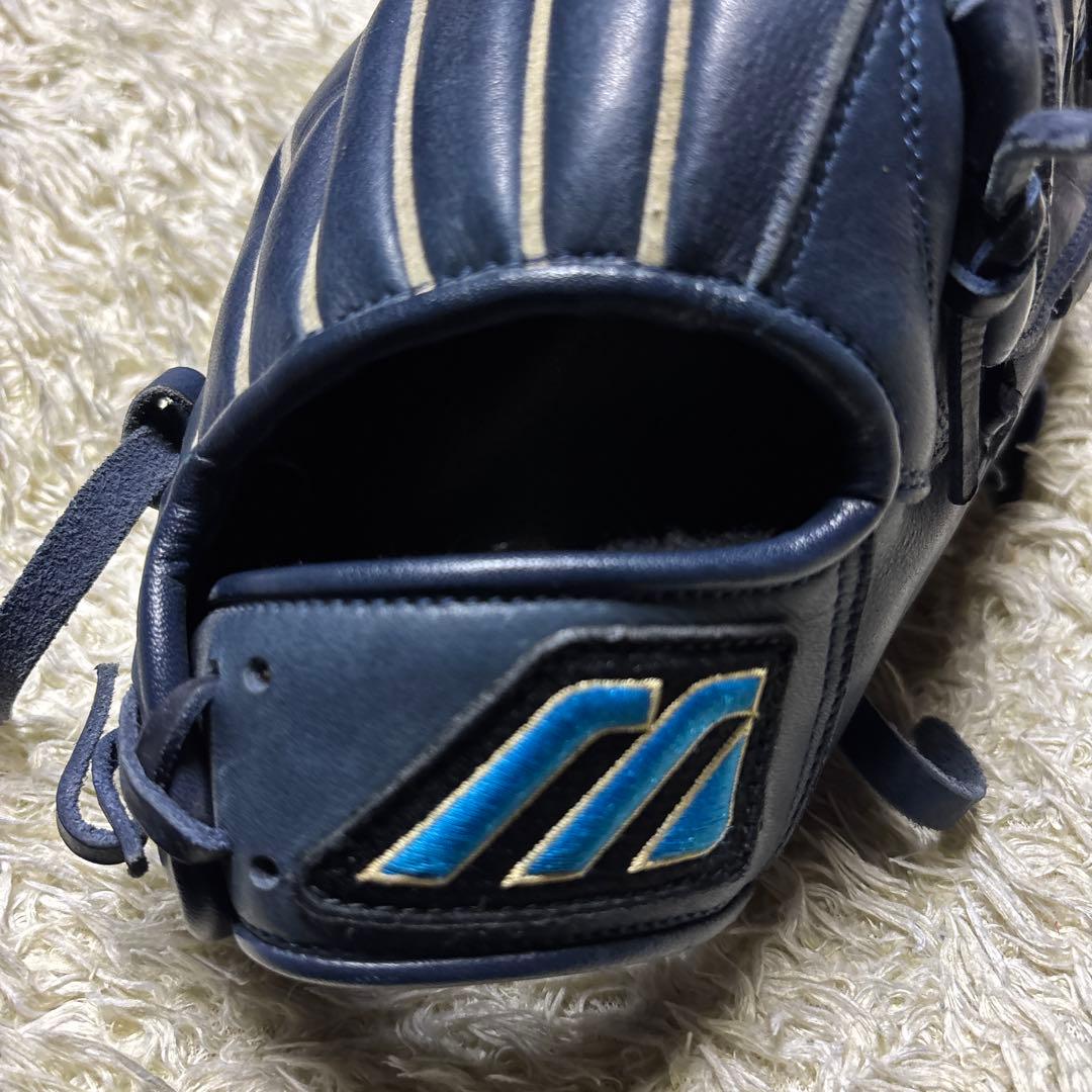 MIZUNO ミズノ ビッグM 軟式グローブ 一般 投手用 和田モデル ネイビー