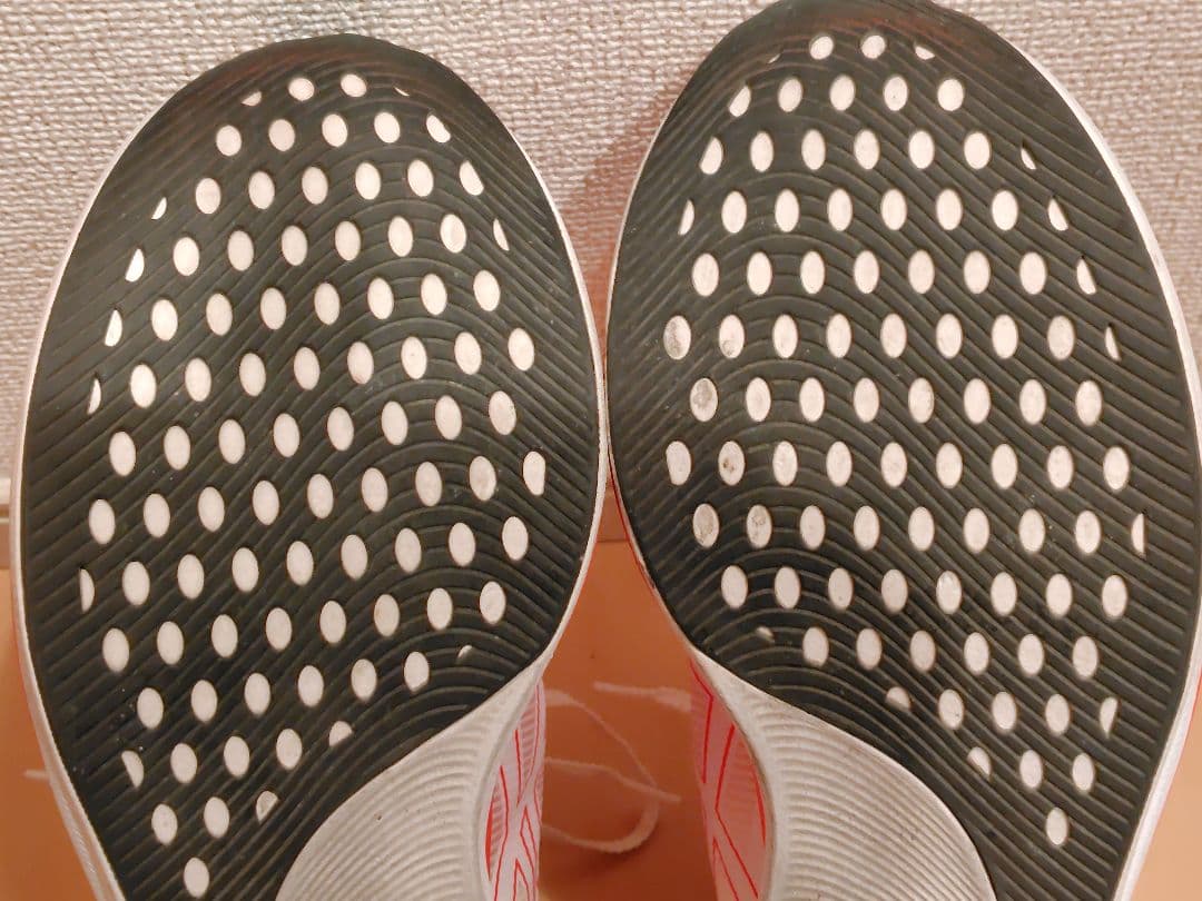 ASICS　S4　 ランニングシューズ ホワイト/オレンジ
