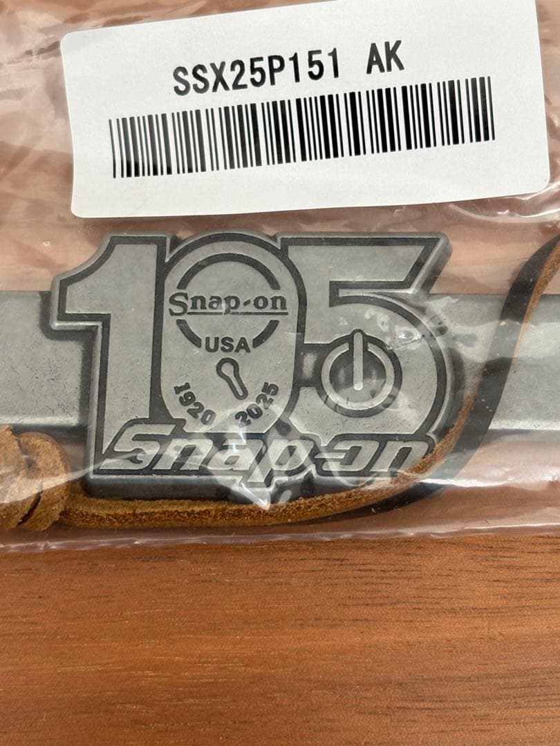 スナップオン　栓抜き　ボトルオープナー　105周年