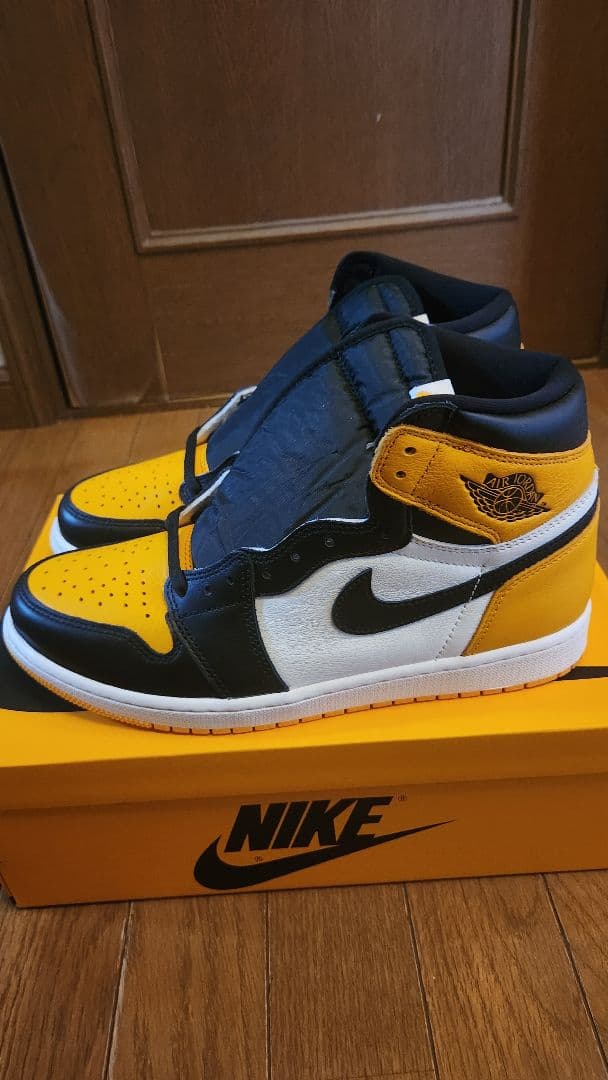 シューズ(男性用) Nike Air Jordan 1 Retro High OG \"Taxi\"