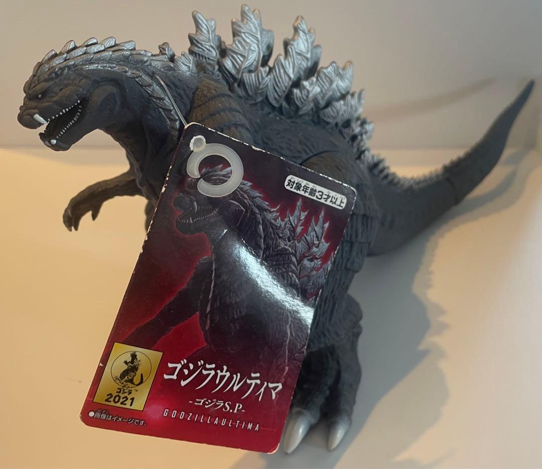 4体タグ付【ゴジラウルティマ&ミレニアム&ガタノゾーア&メガロゾーア】ソフビ