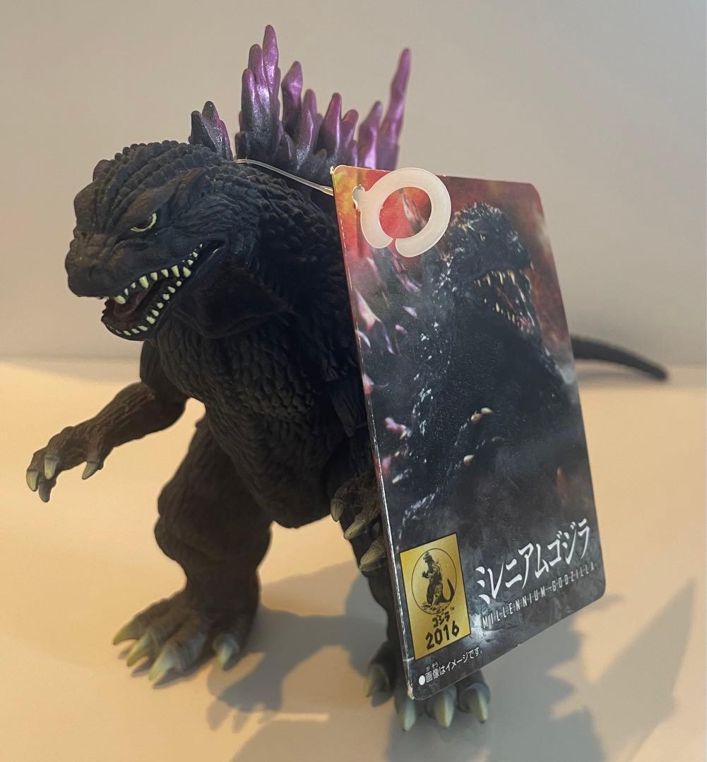 4体タグ付【ゴジラウルティマ&ミレニアム&ガタノゾーア&メガロゾーア】ソフビ